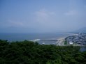 同じく虹の松原の海岸線